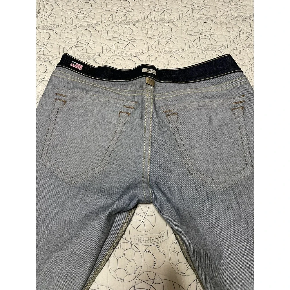 True Religion Mens Ricky Relaxed Straight Jeans Flap Pockets Size 40 x 35
